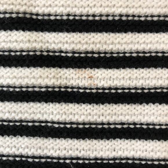 Cat & Jack NWT Black White Striped Knit Tank Size S (6/7) - Picture 7 of 7